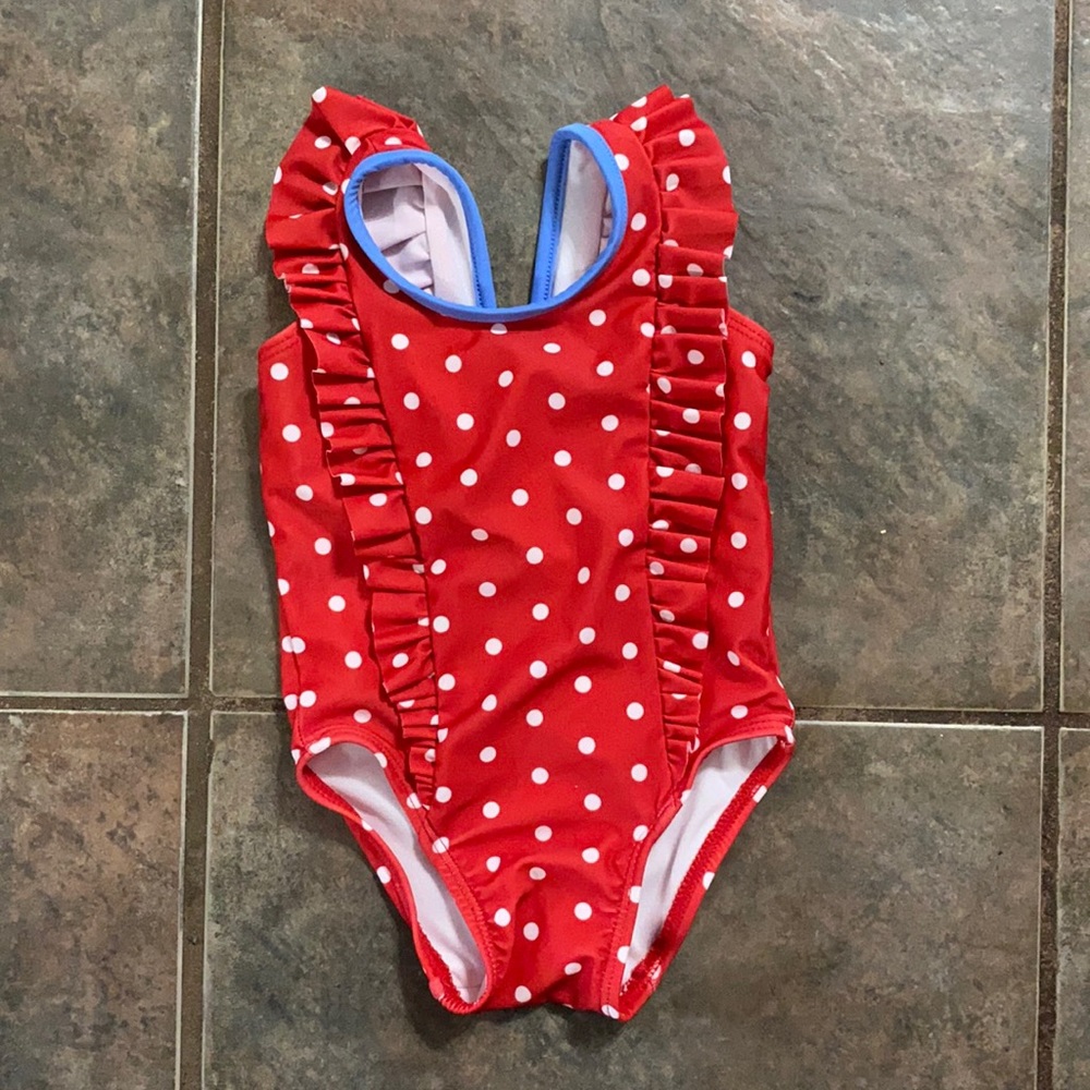 GAP | polka dot bathing suit
